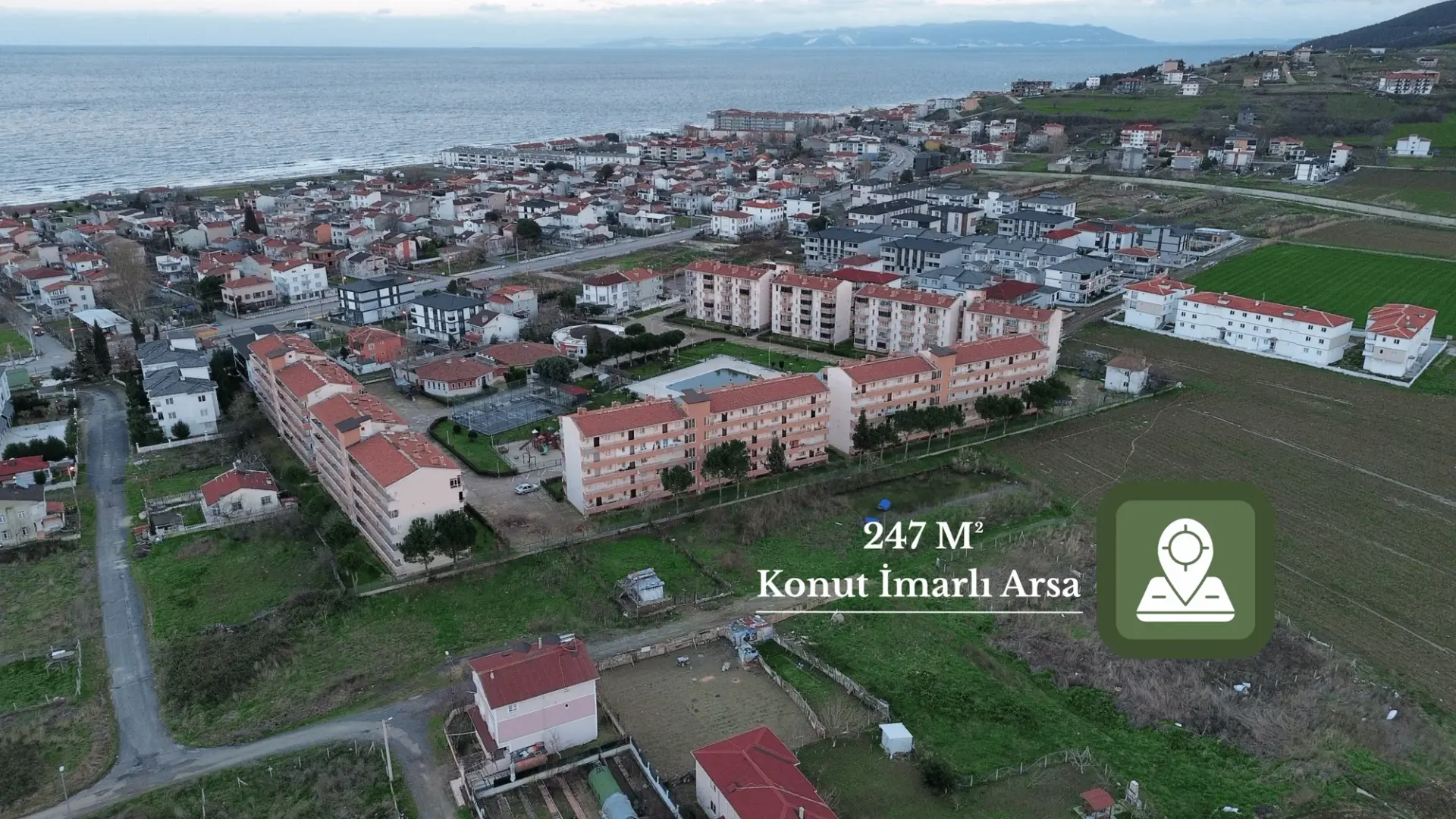 Yatırımcıya Özel | Merkezi Lokasyonda Yatırımlık Parsel | 247 M² | Kumbağ Mah. — görsel 1